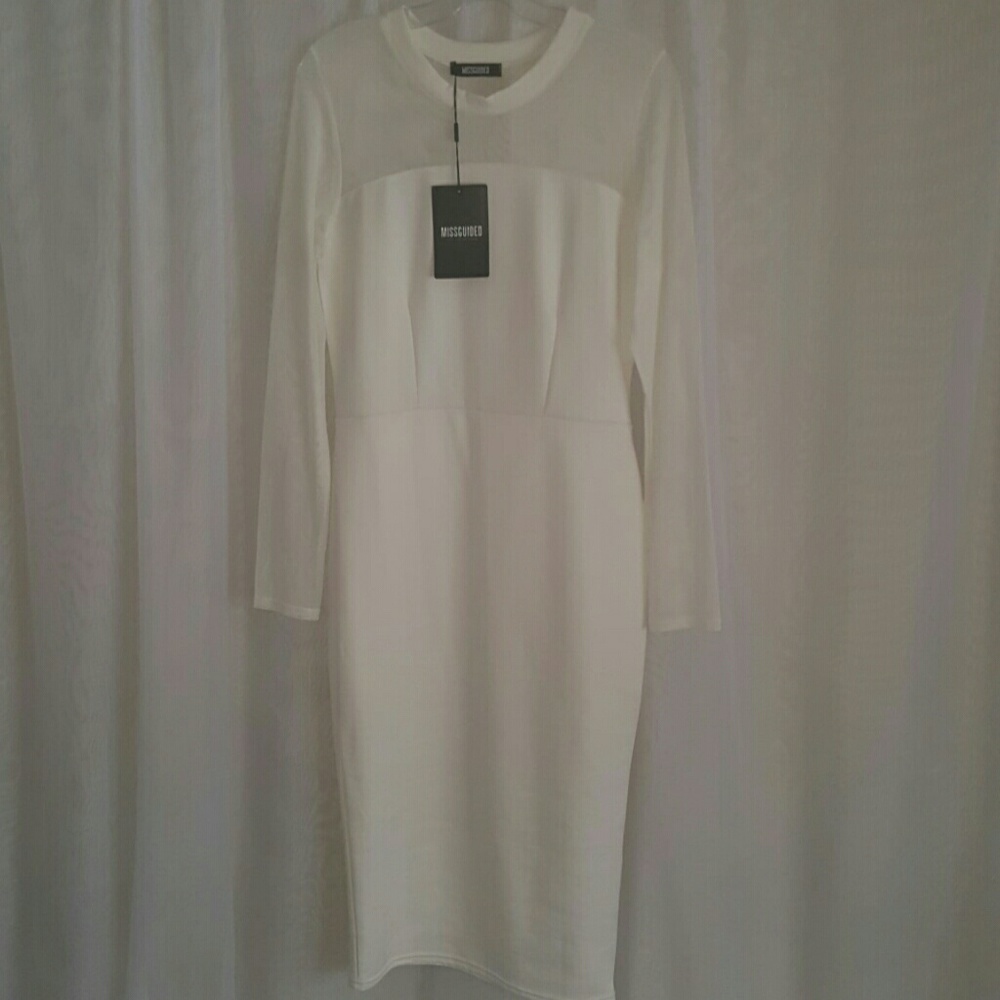 Miss guided midi dress