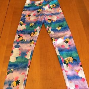 Despicable Me unicorn leggings child's large New