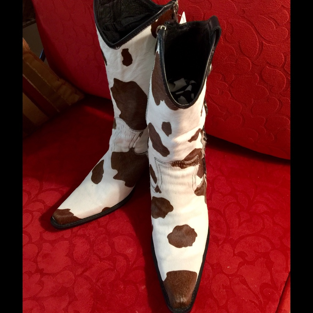 Rockwell Tharp calf hair Cowboy boots FINAL PRICE