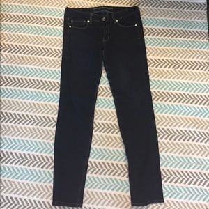 Barley worn AE jeans