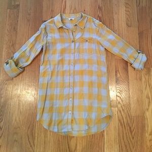 Fossil plaid shirt