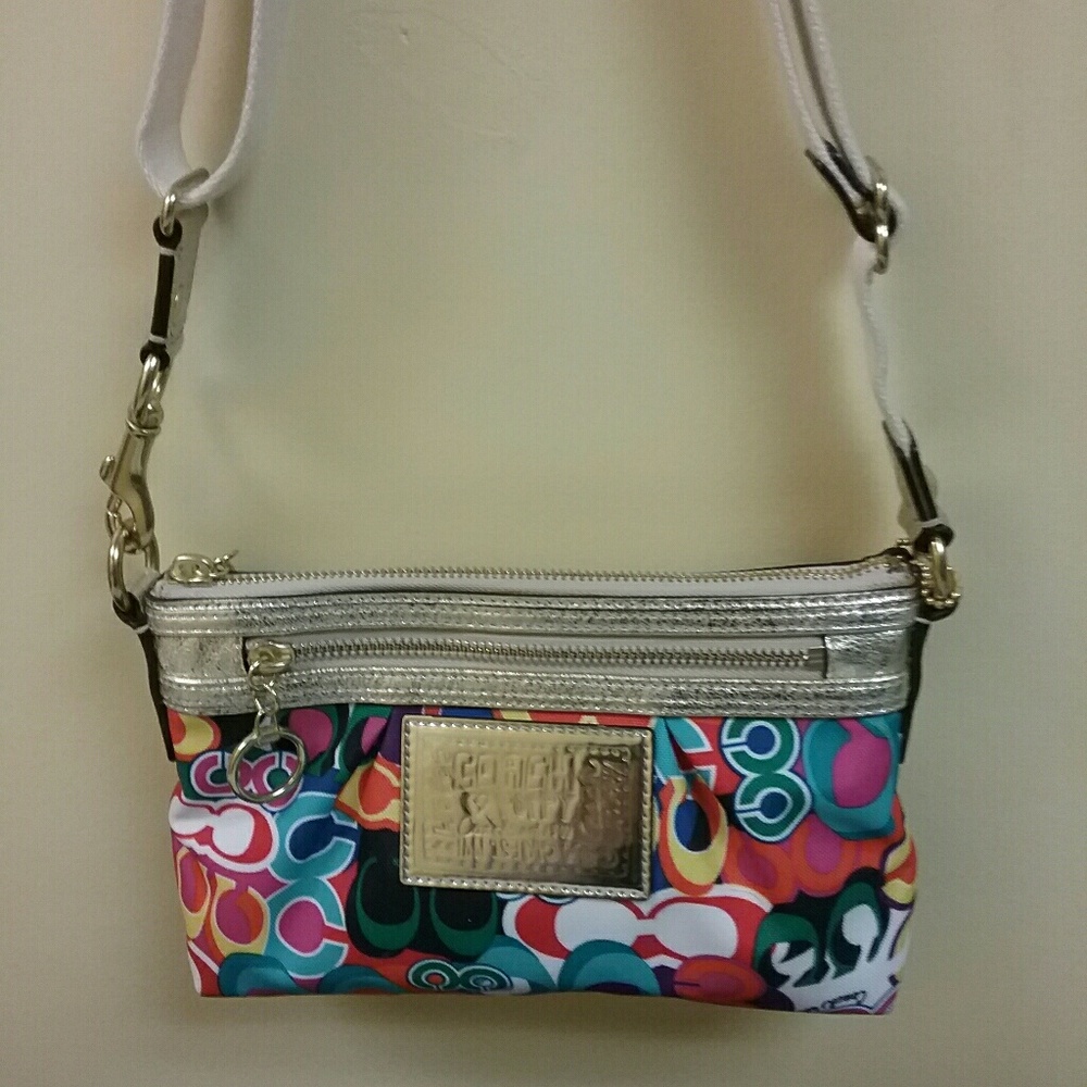 RARE Coach Poppy crossbody NWOT
