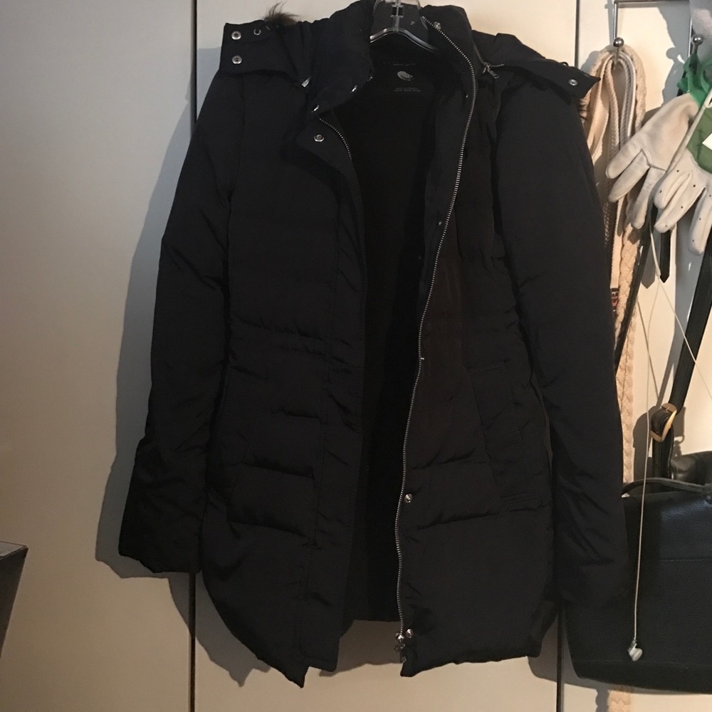 Zara puffer navy