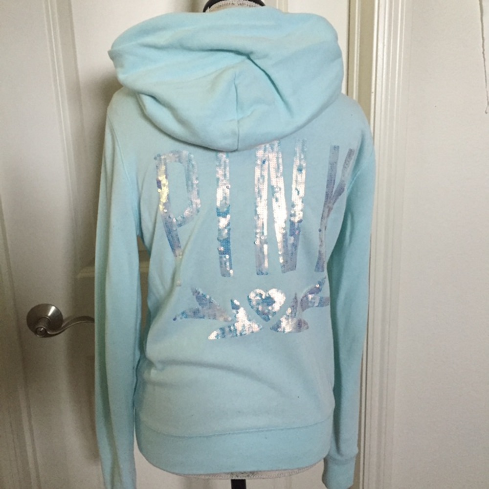 Light blue bling VS PINK jacket