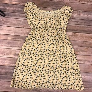 Empire Waist Mini Off the Shoulders Summer Dress