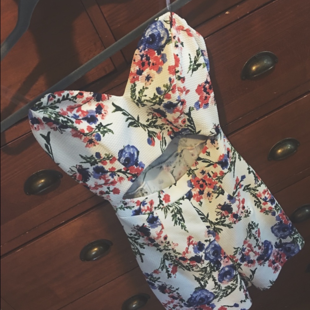 Floral romper