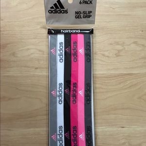 Adidas Women's Hairbands 6 Pack NEW