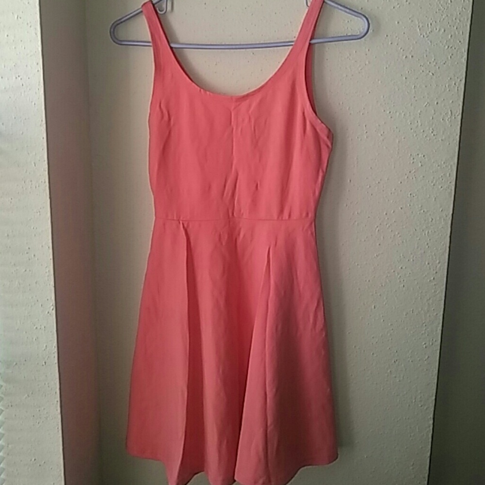 🌸SOLD🌸EXPRESS Peach Strapy Dress