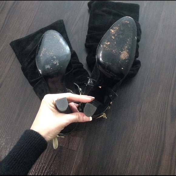 Authentic Versace suede boots 36 - Picture 2 of 4