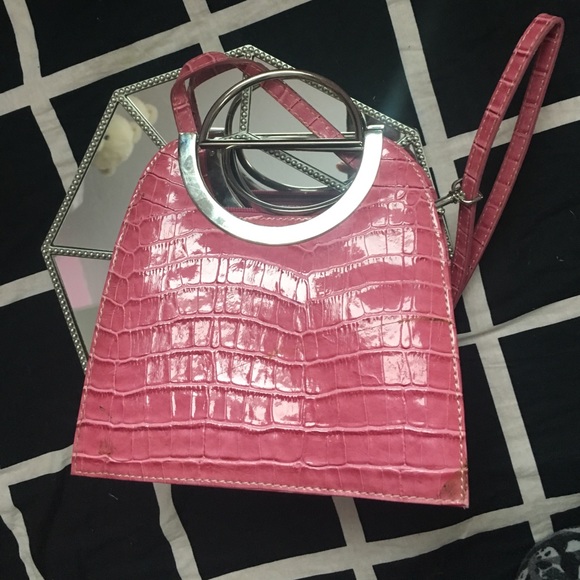 Vintage Alligator skin Handbag with shoulder strap - Picture 5 of 5