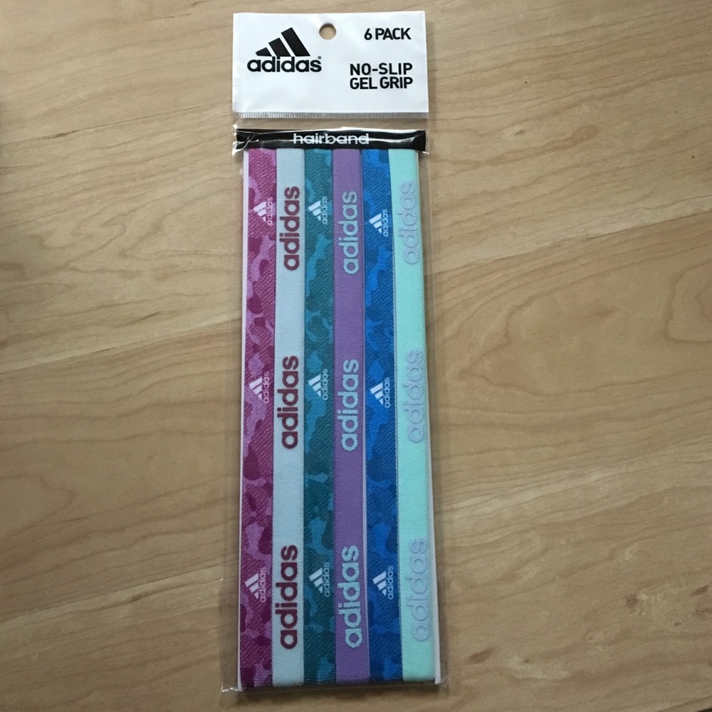 Adidas Women's Hairbands 6 Pack NEW