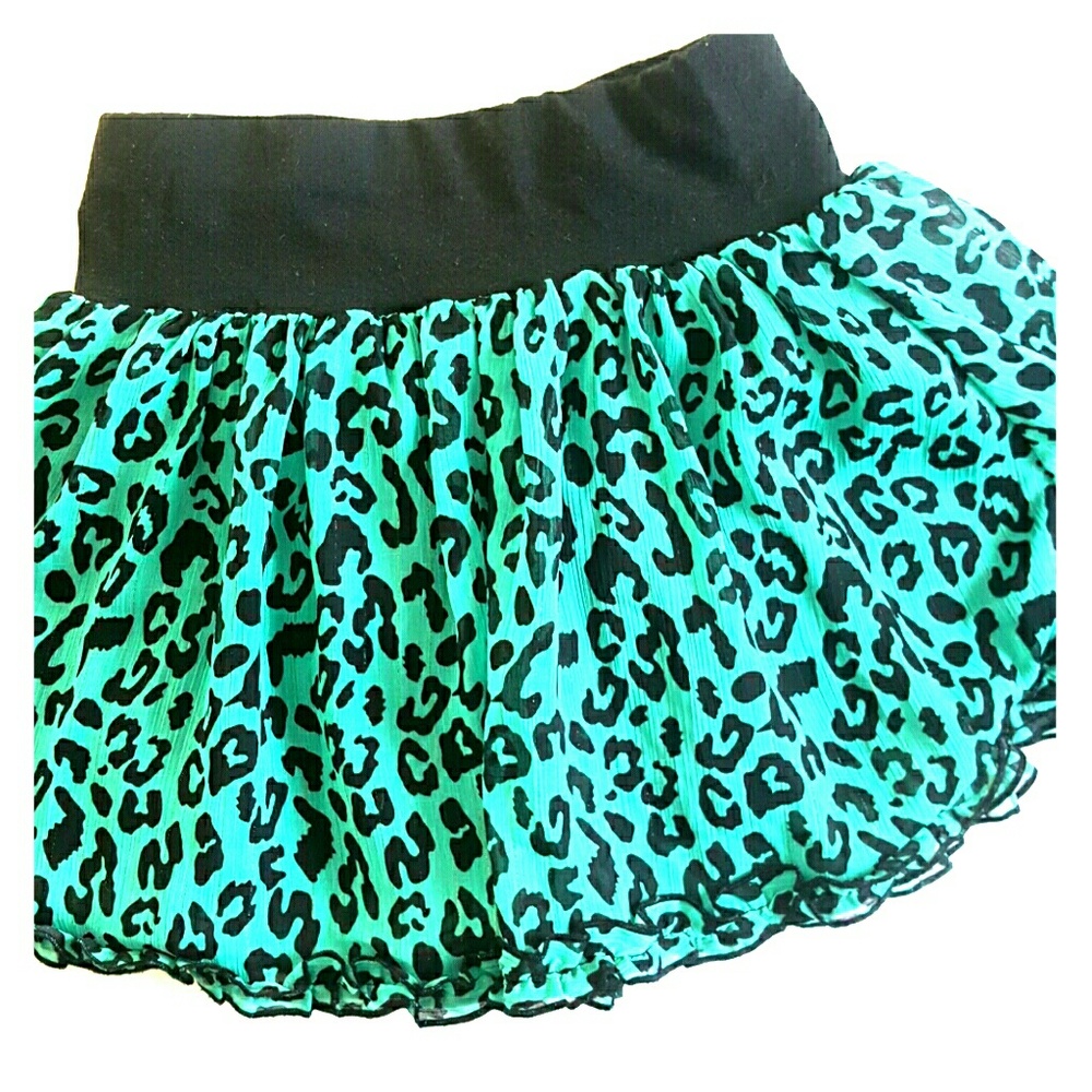 Cheetah Print Skirt