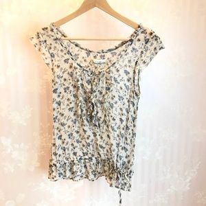 Abercrombie silk top