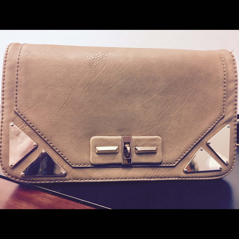 Urban Expressions Cream/Light Brown Purse