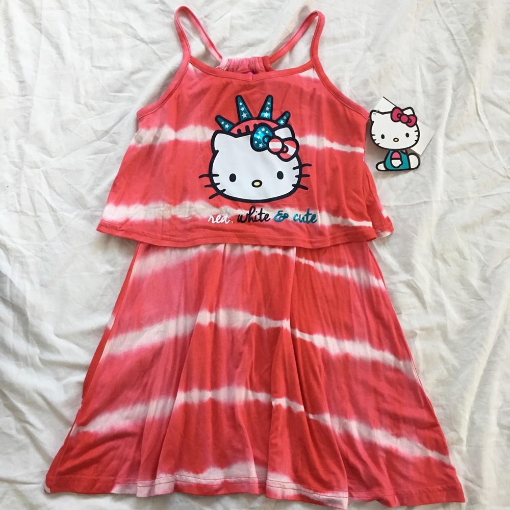 Hello Kitty Patritoic Girls' Dress
