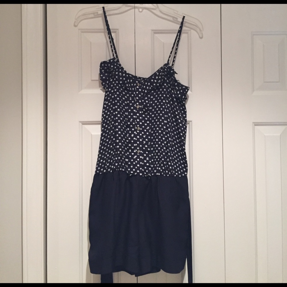 Navy blue romper!