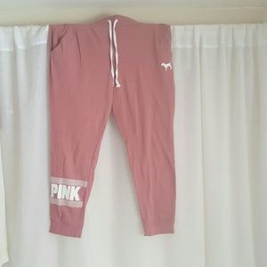 Dusty pink size large varsity pants