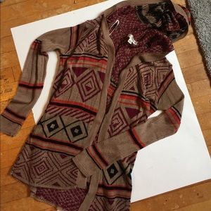 Tribal cardigan
