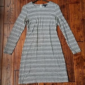 Banana republic geometric print dress