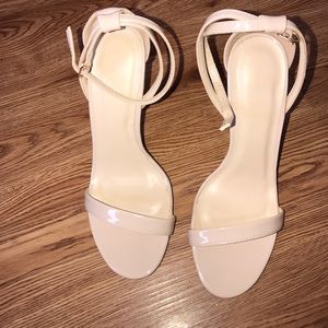 Nude sandals