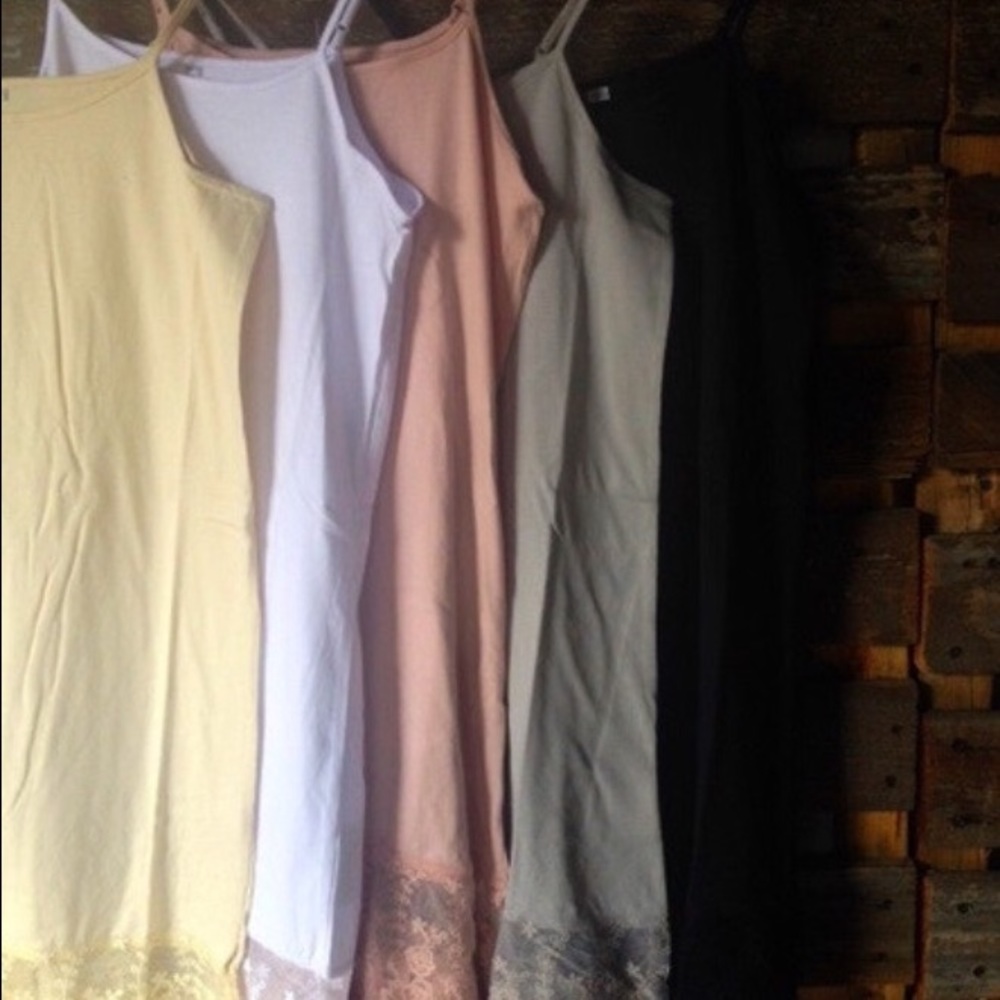 IVORY CAMI DRESS EXTENDER - Picture 4 of 8