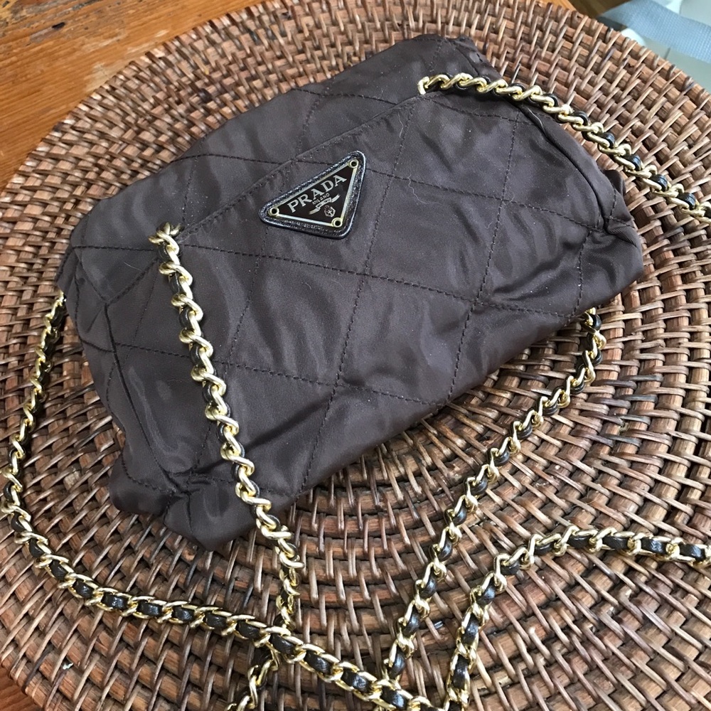 Authentic Prada chain handbag