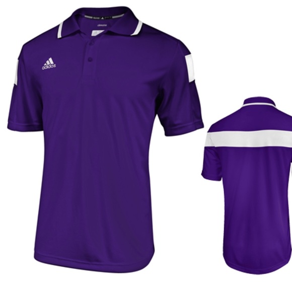 #Adidas Purple Polo 3002 - Picture 2 of 5