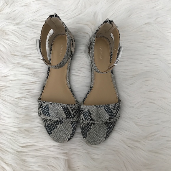 Sold! Rachel Zoe Snake 🐍 Print Sandals - Picture 3 of 5