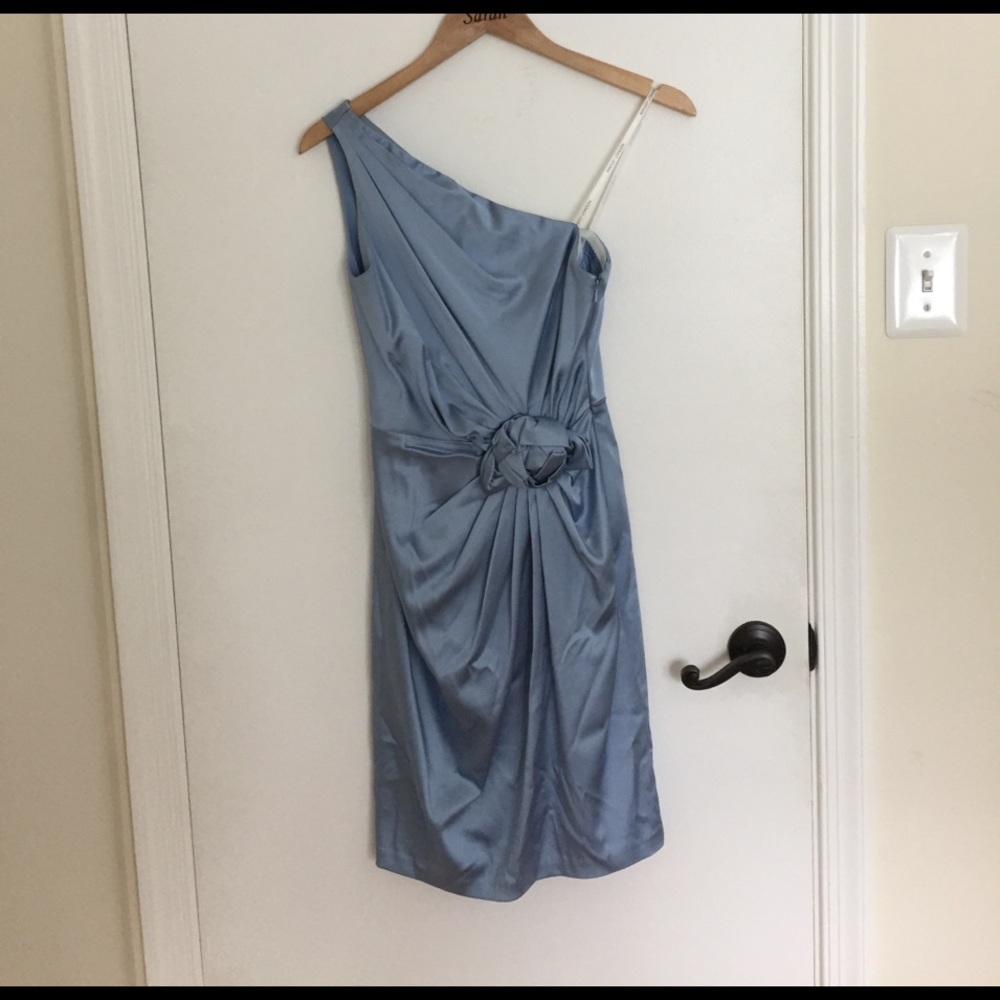One should satin dress