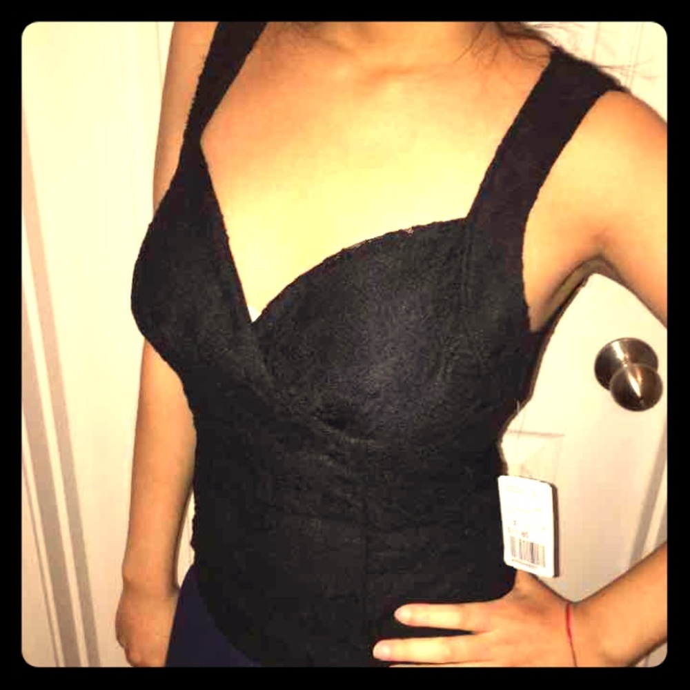 NWT Forever 21 sexy Lacey top