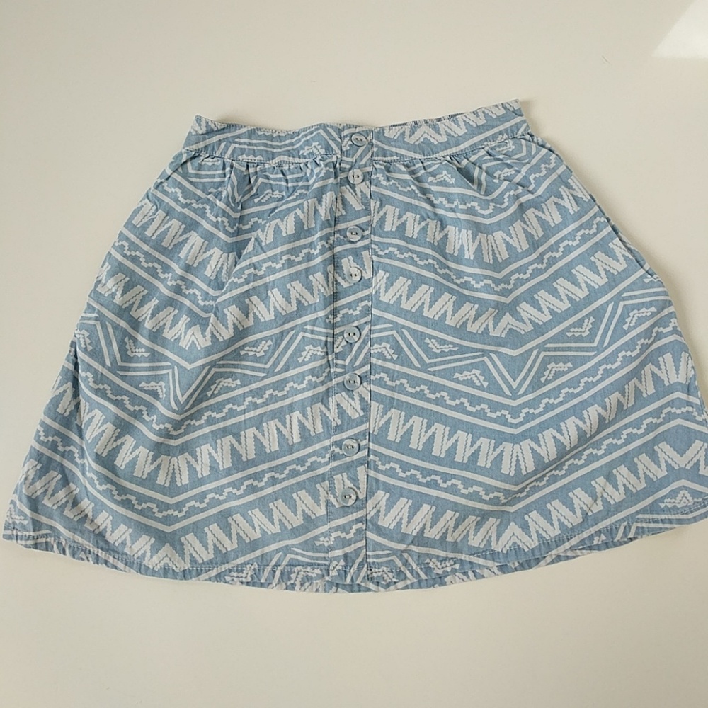 Chambray skirt, Mossimo medium