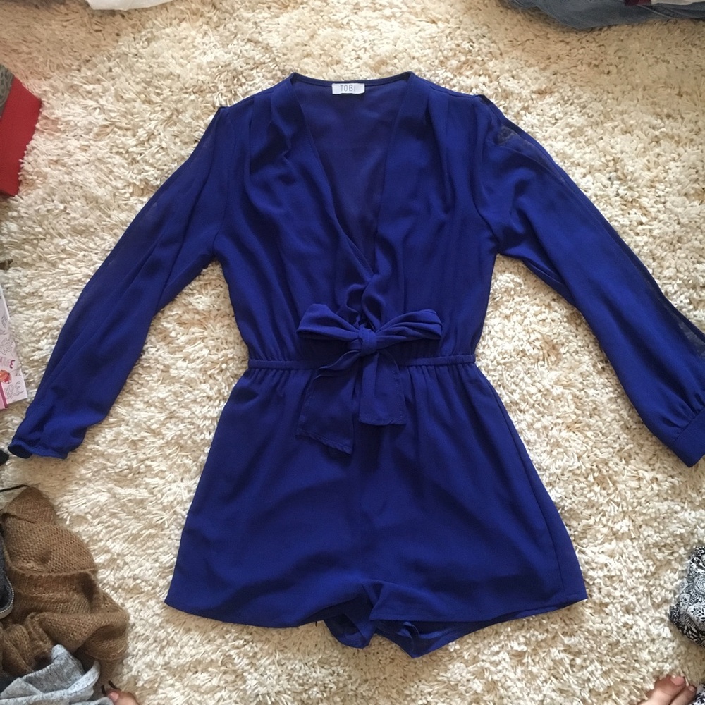 Blue Romper