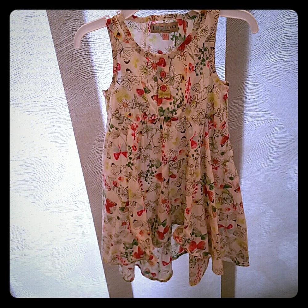 Girls Indigo Collection Nature Dress