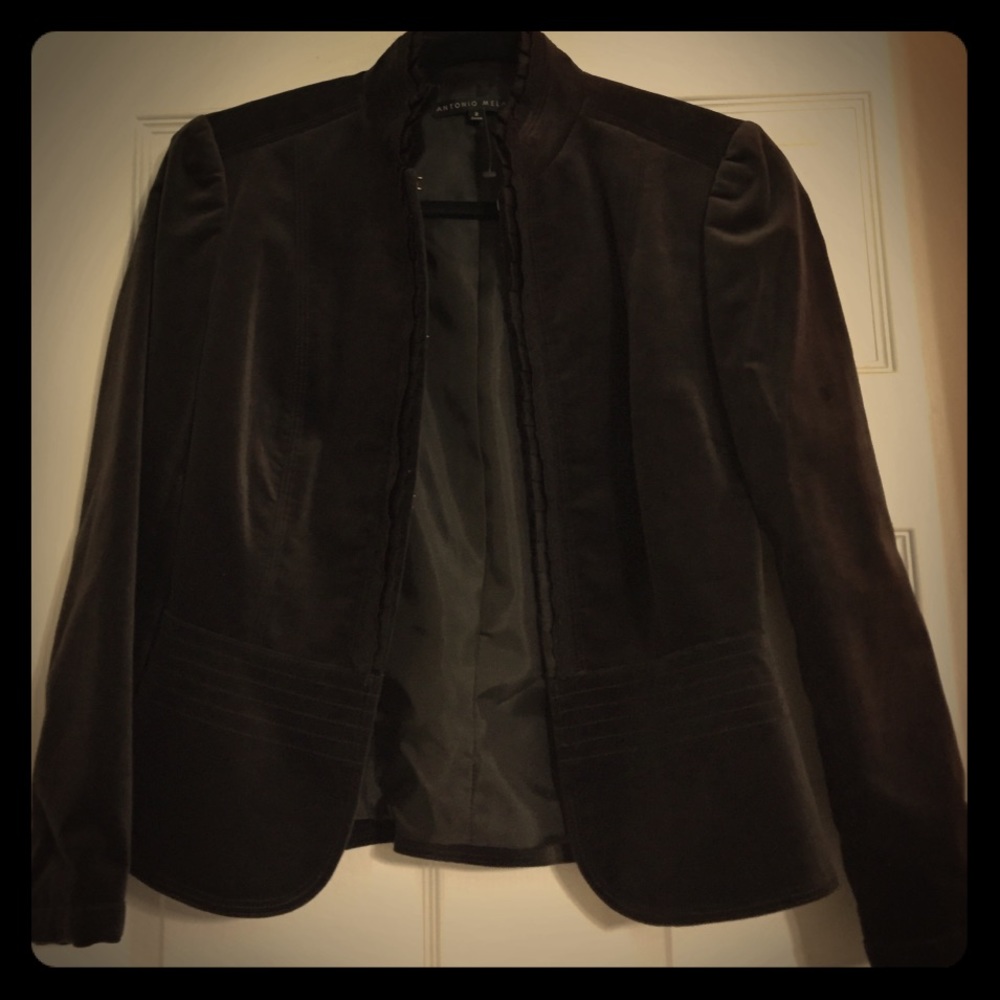 Brown velvet Antonio Melani Jacket