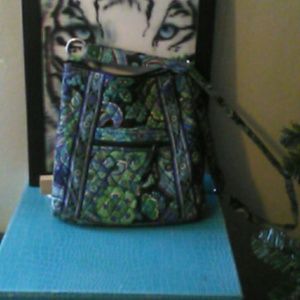 Vera bradley green and blue bag