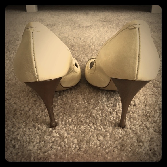 Open Toe Heels Made in Italy Size US7 EU 37 - Picture 3 of 6