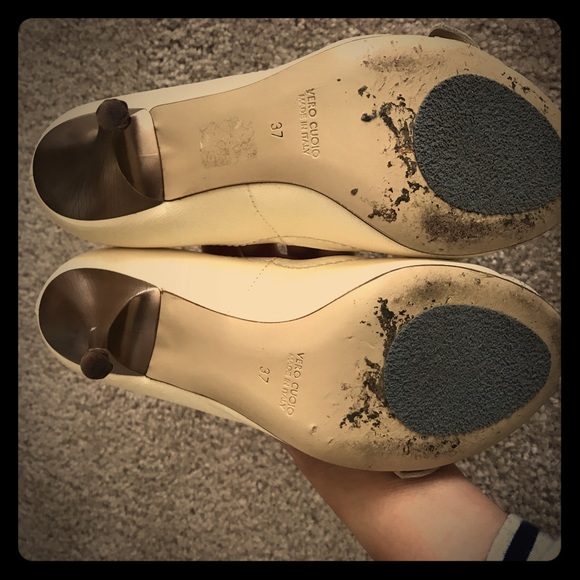 Open Toe Heels Made in Italy Size US7 EU 37 - Picture 4 of 6