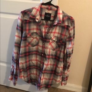 comfy & casual long sleeve button up