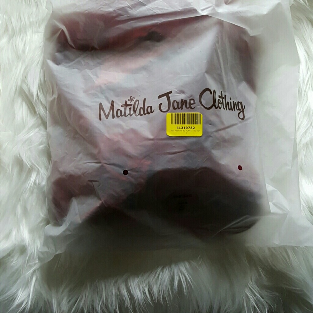 Matilda Jane Womens Red Velour Pants Size S