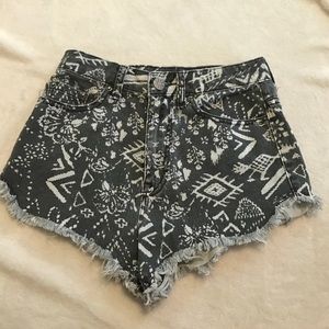 Urban Outfitters BDG Super High Rise Dolphin Short