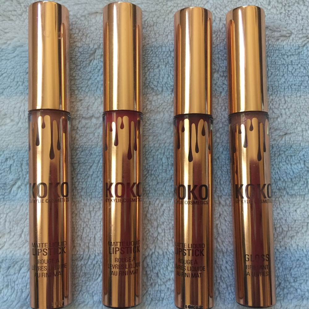 KOKO Kylie cosmetics lipstick/lipgloss combo