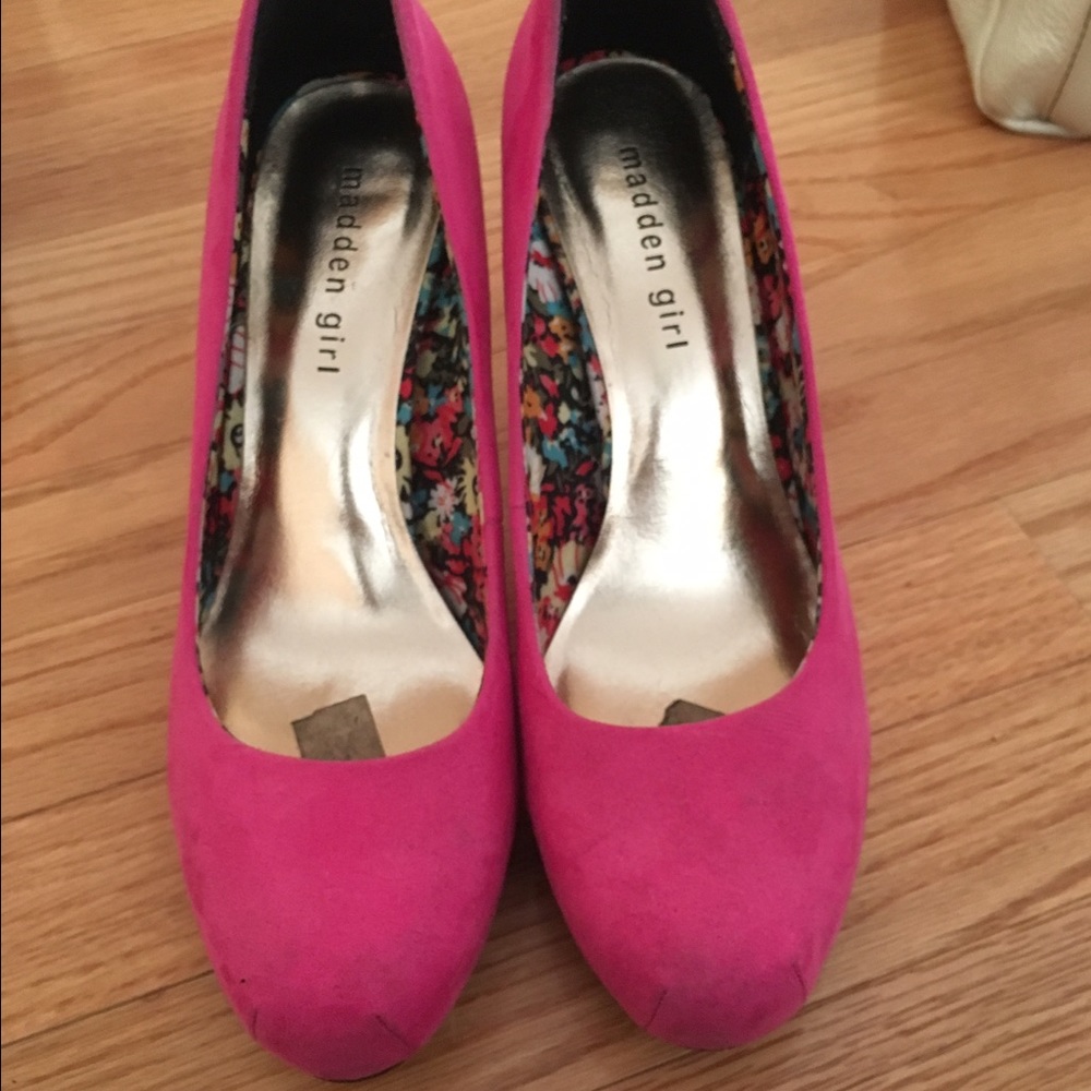 Madden Girl heel worn once