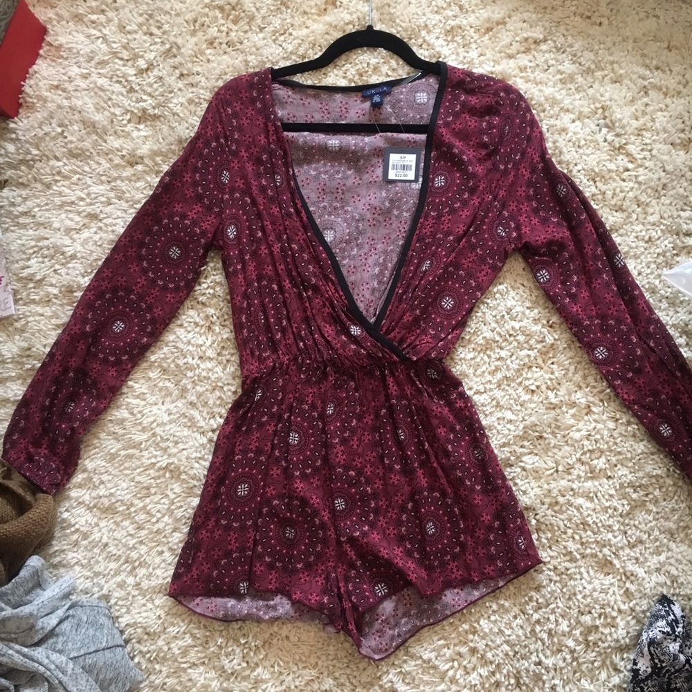NWT Paisley Romper