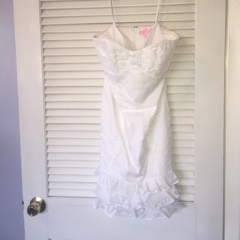 Lily Pulitzer mini dress.