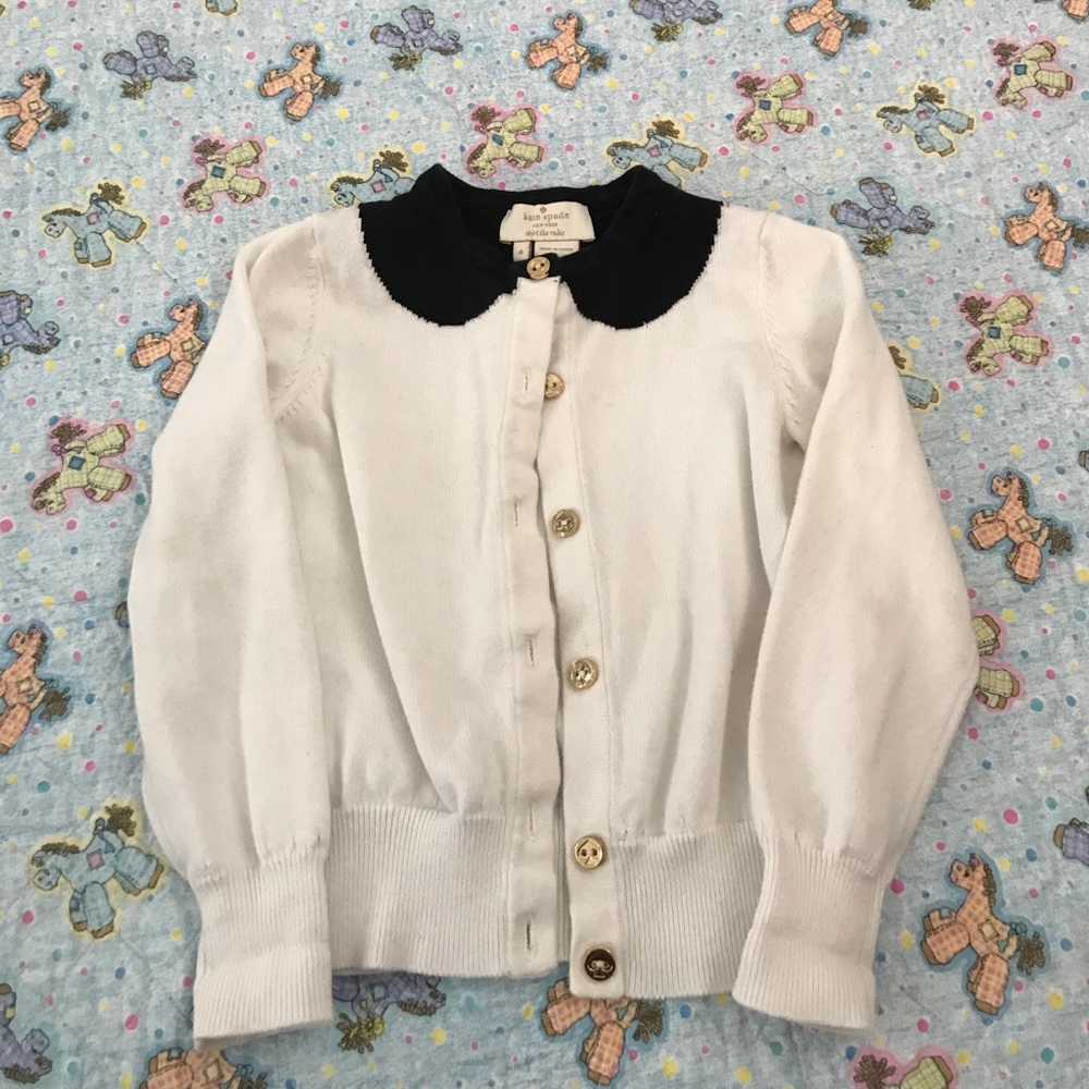 Kate Spade toddler cardigan.