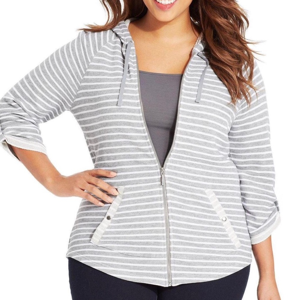 Style & Co. Women's Active Hoodie Sz 0X / 12W