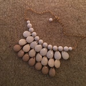 beaded statement necklace