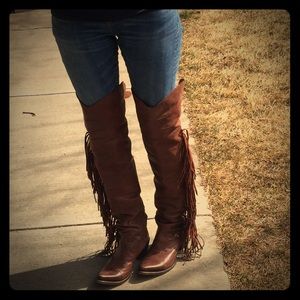 Free People ASH boots, handmade