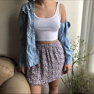 Floral skirt
