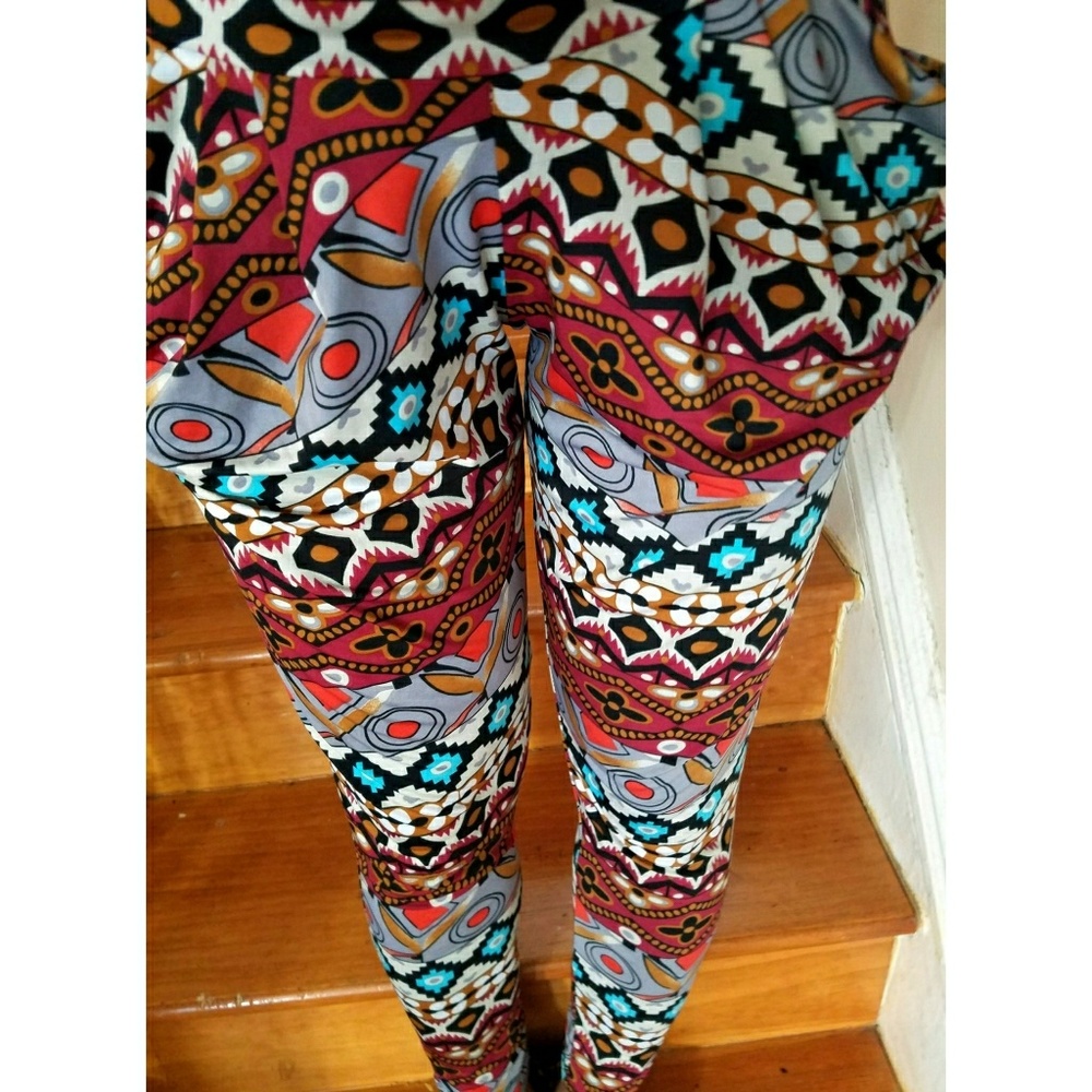 FINAL SALE - D&T// Festive Print Joggers (S/M)
